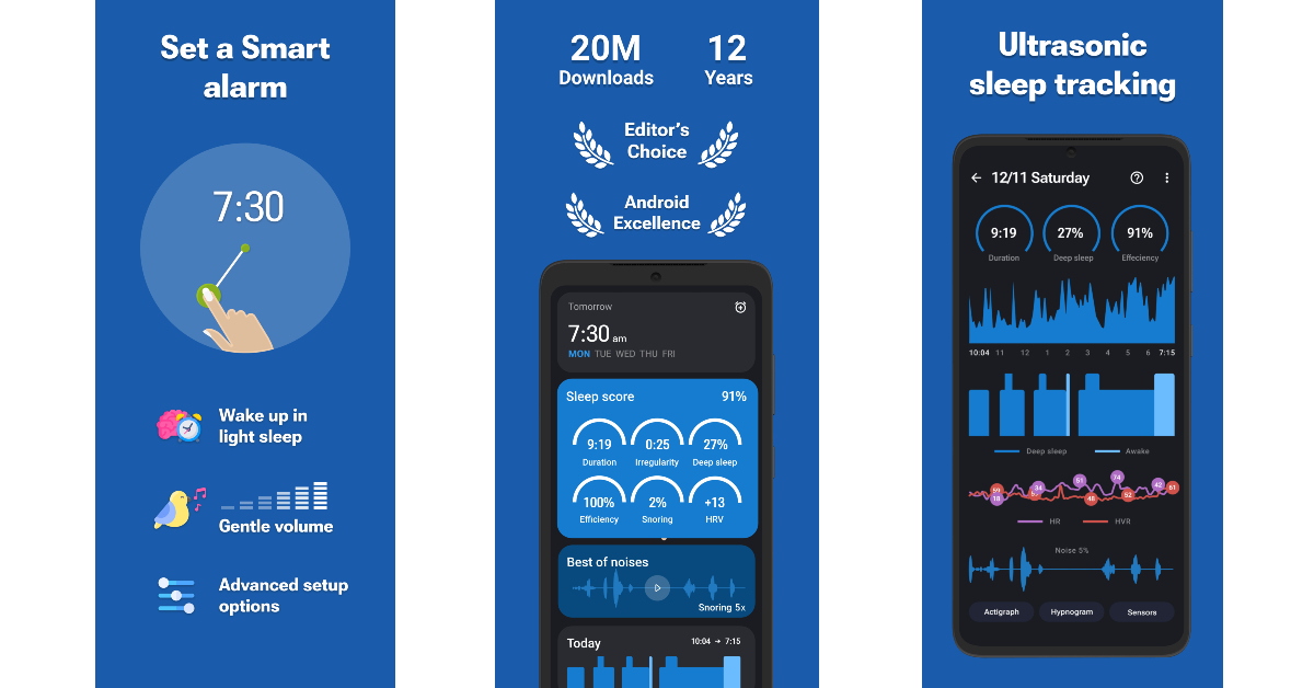 Sleep as Android. Top 15 apps to download first on your new Google Pixel 8 series