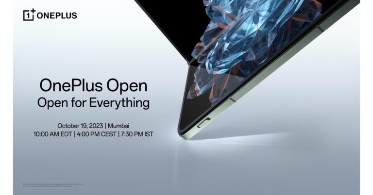 OnePlus Open India launch to take place on October 19