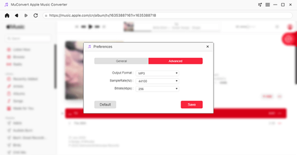 Customize the Settings
