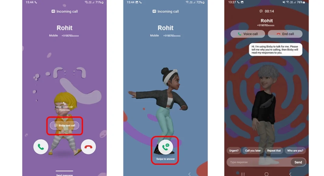 Bixby Text Call feature is now available in India, Here is how to enable it
