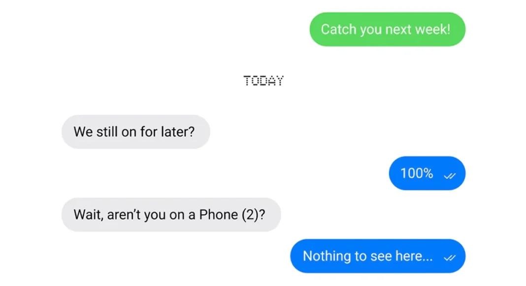 Nothing Chat App with Blue Bubbles removed from Google Play Store after criticism