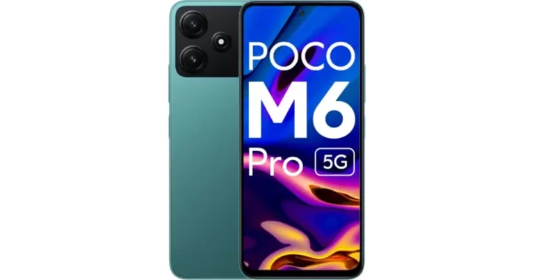 Poco M6 Pro 5G is now available in a new 6GB RAM with 256GB storage variant in India