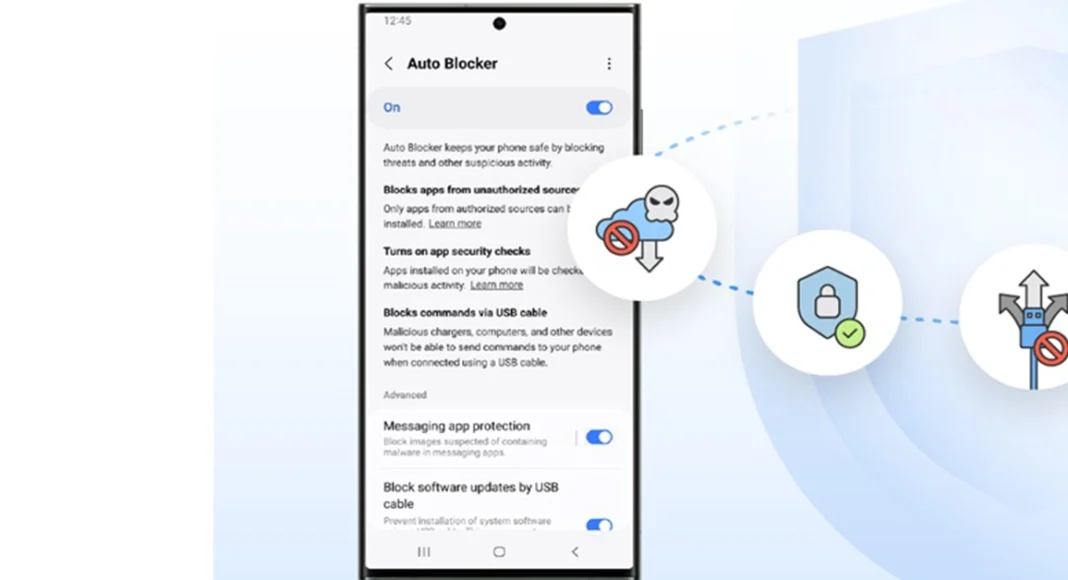 Samsung released Auto Blocker to protect Galaxy devices
