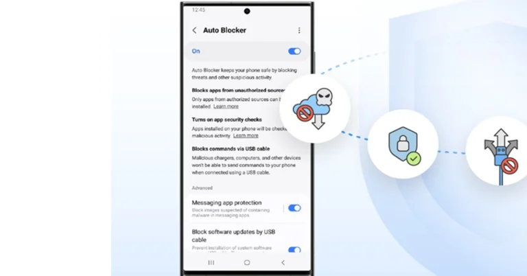 Samsung released Auto Blocker to protect Galaxy devices