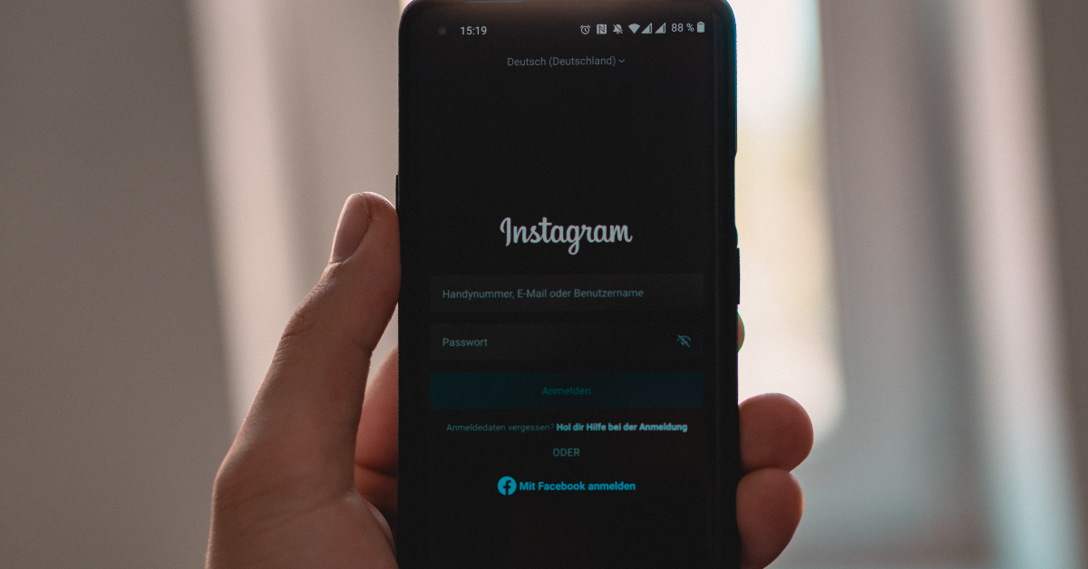 Visit the profile using a throwaway account 
