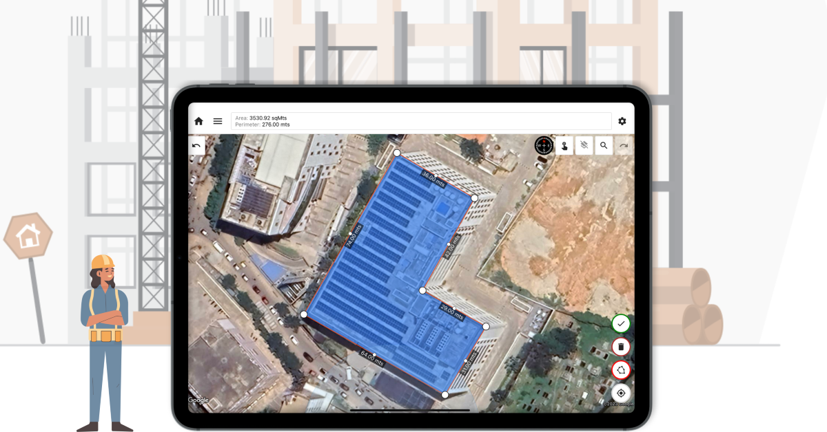 Mapulator - GPS Field Measure. Top 7 Distance Measuring Apps for Android and iOS