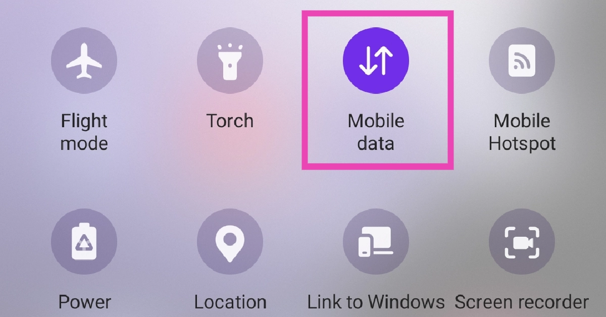 Enable mobile data Top 6 ways to fix Android won't send MMS or picture messages
