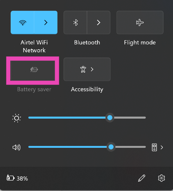 Turn off your PC’s battery saver Top 10 Ways to Fix Microsoft Teams Notifications Not Working in Windows 10 and 11