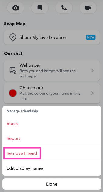 Step 4: Hit Remove Friend. How to remove a friend on Snapchat without them knowing?