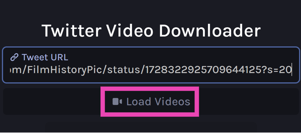 Step 6: Click on Load Videos.