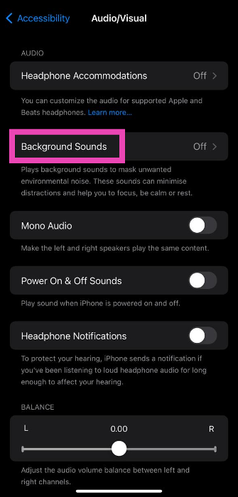 Step 3: Tap on Background Sounds. 10 Easy Ways to Fix WhatsApp Call Not Ringing When iPhone is locked