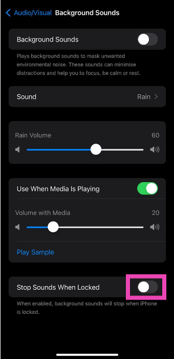 Step 4: Turn off the toggle switch for Stop Sounds When Locked. 10 Easy Ways to Fix WhatsApp Call Not Ringing When iPhone is locked