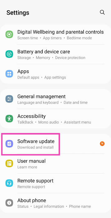 Step 1: Go to Settings and hit Software update. 9 easy methods to fix ‘WhatsApp Call Not Ringing’ when Android phone is locked