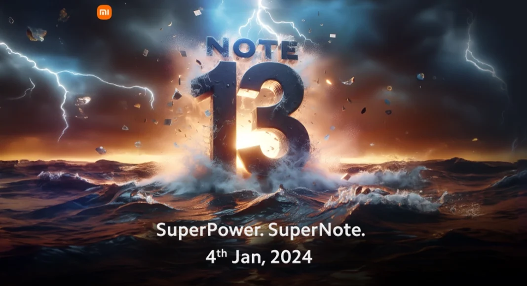 Redmi Note 13 5G Series India launch date announced