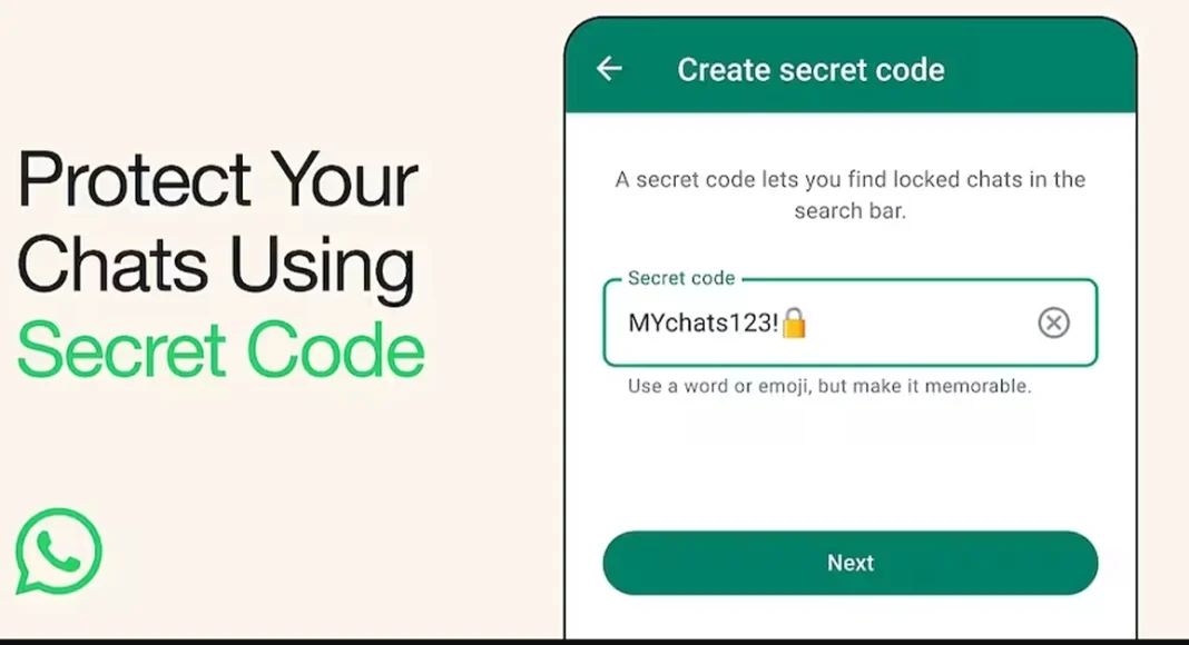 WhatsApp's new Secret Code feature now lets you hide your private chats from snooping eyes