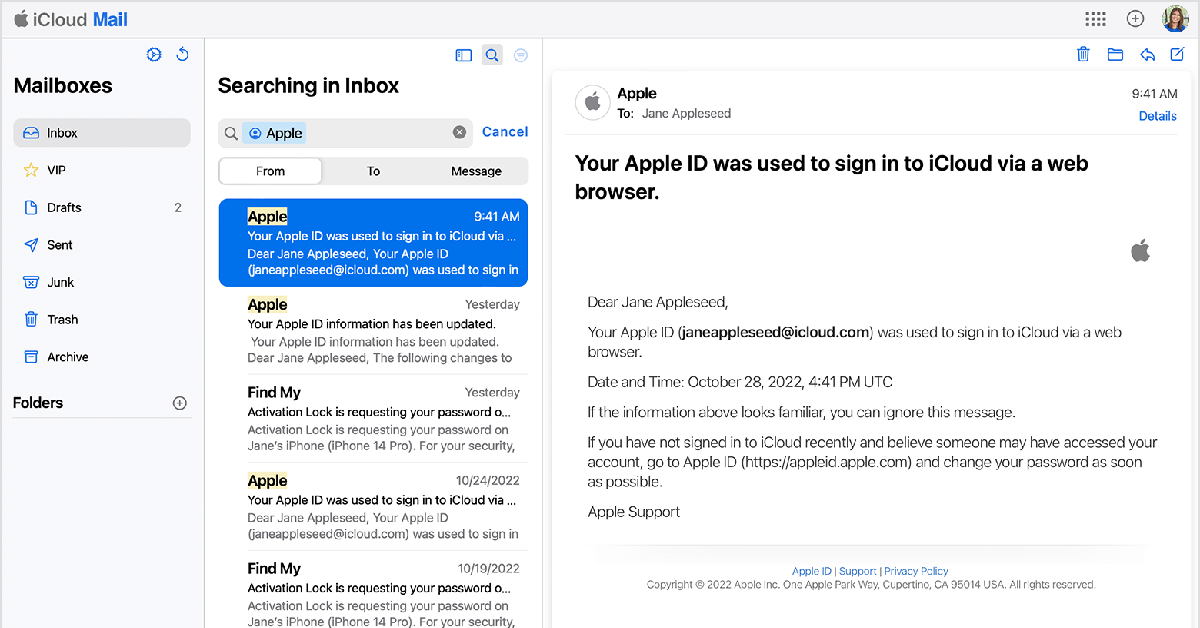 simply go through all your email accounts