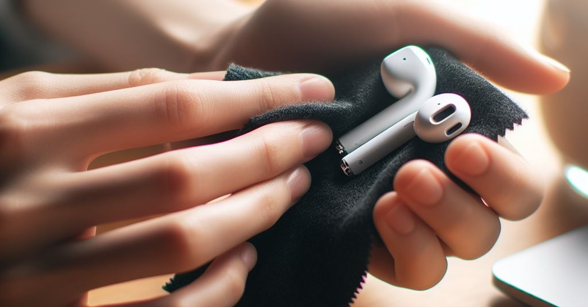 Clean the microphone on your AirPods Pro