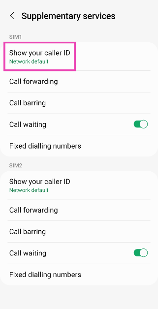 Step 4: Tap on Show your caller ID. How to hide your phone number while calling or texting someone: Android and iOS send anonymous texts