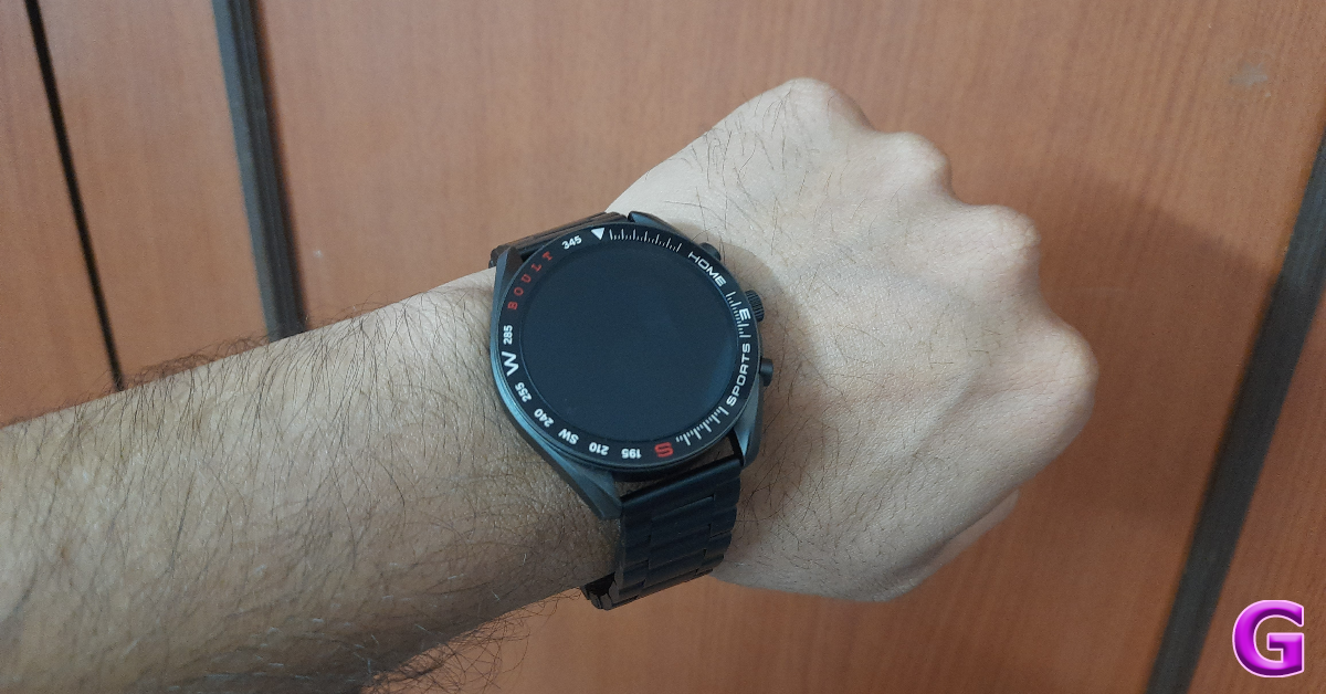 smartwatch display turned off