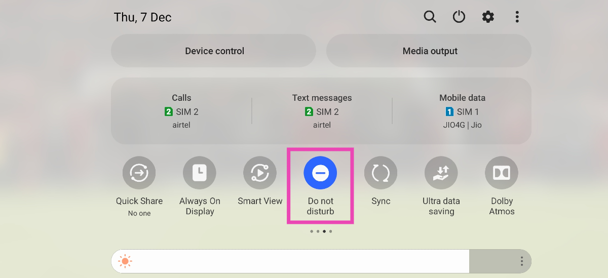 Turn off Do Not Disturb (DND) 10 top ways to fix unable to answer calls on Android phone