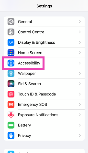 Step 2: Tap on Accessibility. 6 simple ways to disable touch screen on Android and iPhone stop accidental touch