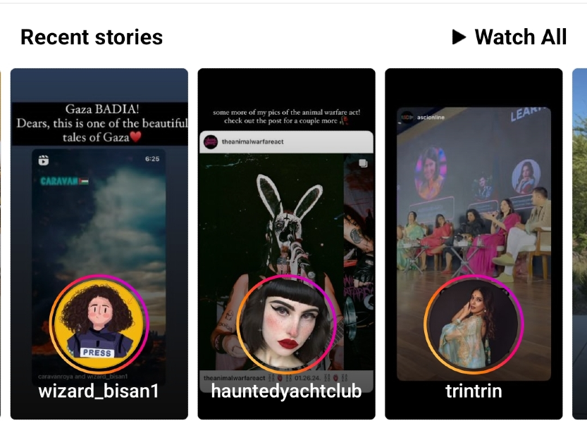 How do I view someone’s story without showing up in their viewers list?