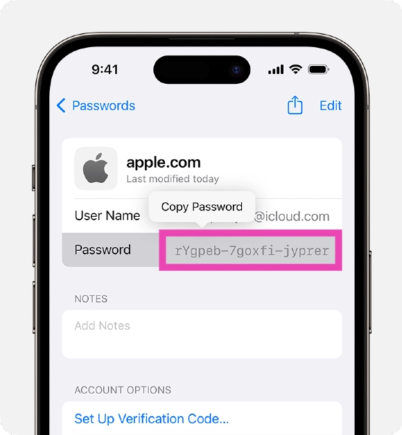 Step 4: On the following page, you can change the password or delete it entirely.