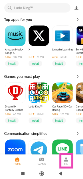 Step 2: Switch to the Me tab. Top 8 Ways to Update an App on Android