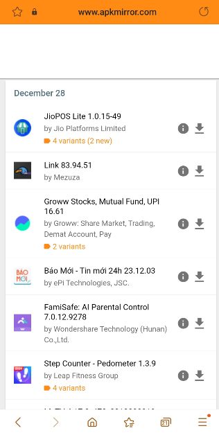 Step 2: Go to a trusted third-party app marketplace like APKMirror, Softonic, or F-Droid. Top 8 Ways to Update an App on Android