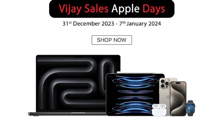 Vijay Sales Apple Days Sale is live now, exciting deals on Apple products including the iPhone 15 Series