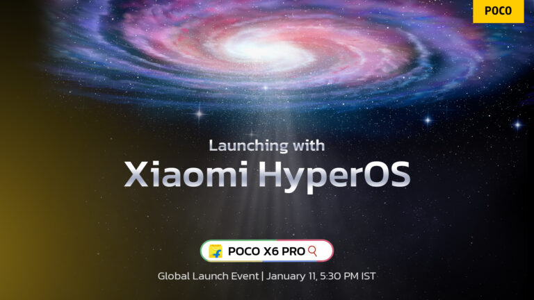 Poco X6 Series is to be shipped with HyperOS out of the box, Poco India confirms