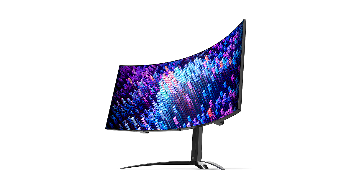 Acer Predator with massive 57-inch-wide gaming monitors shown at CES 2024