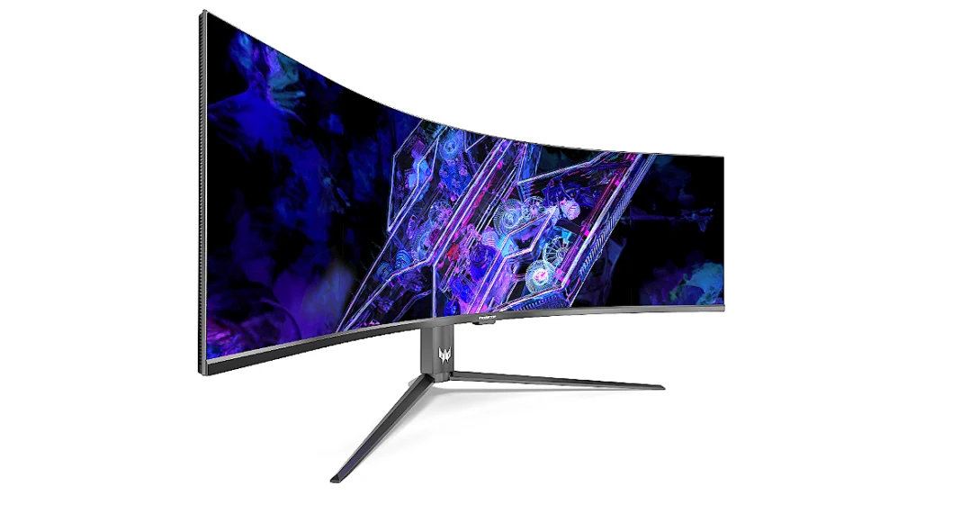 Acer Predator with massive 57-inch-wide gaming monitors shown at CES 2024