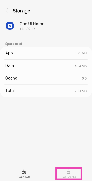 Step 4: Select Clear cache. 9 Easy Methods to Fix Missing App Icons on Android Phones