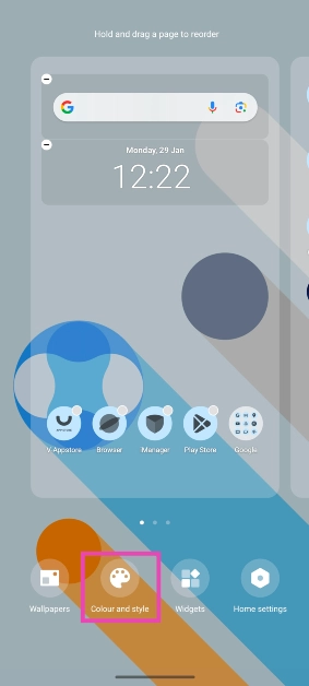 Step 2: Tap on Colour and style. 9 Easy Methods to Fix Missing App Icons on Android Phones