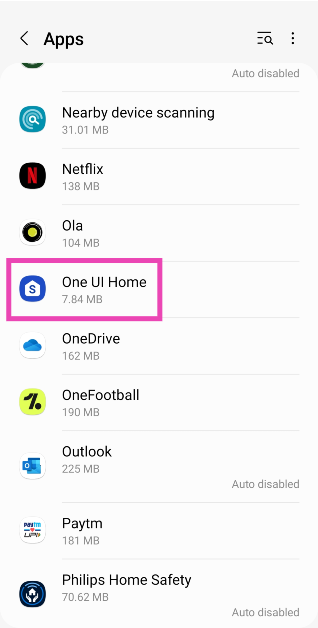 Step 2: Select the default home screen launcher app. 9 Easy Methods to Fix Missing App Icons on Android Phones