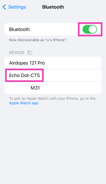 Step 4: Select your Echo device from the list. How to play YouTube Music on Amazon Echo devices?