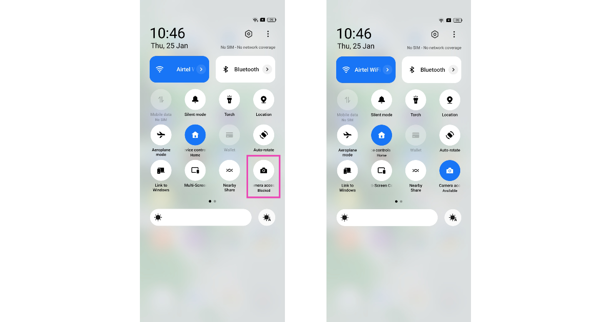 Enable Camera Access