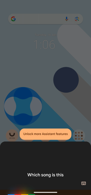 Step 1: Say “Hey Google, which song is this?”