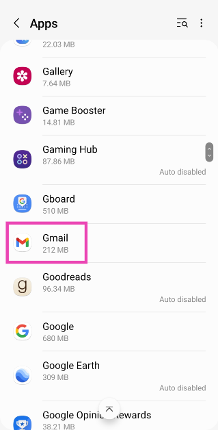 Step 2: Tap on Gmail Top 7 Ways to Fix Emails Stuck in Outbox of Gmail? (2024)