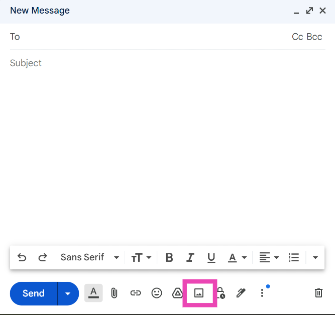 Step 2: Click on the Photos icon in the compose window. Top 2 Ways to Embed Google Photos into Your Website and Emails online
