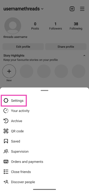 Step 2: Tap the hamburger menu at the top right corner of the screen.