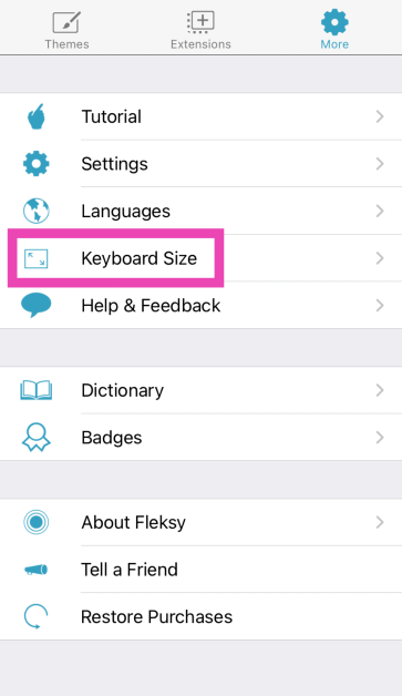 Step 7: Tap on Keyboard Size. Top 7 Ways to Make Keyboard Bigger on iPhone (2024)