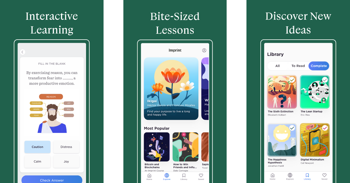 Imprint: Learn Visually