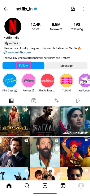Step 3: Hit the Follow button. Top 5 Ways to Fix the ‘Disabled Accounts Can’t Be Contacted On Instagram’ Error?