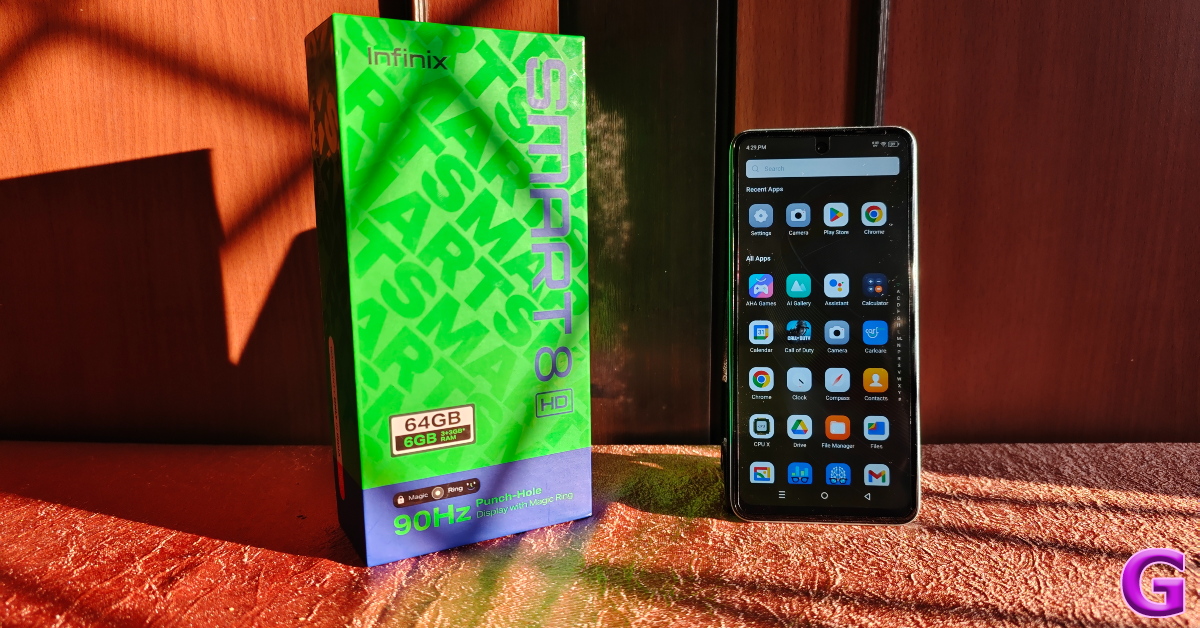 Infinix Smart 8 HD review: Performance and Cameras