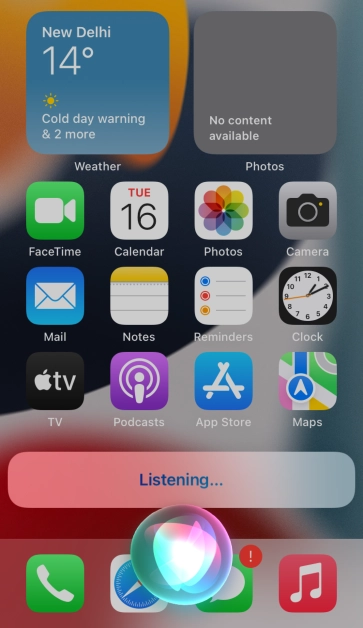 Step 1: Say “Hey Siri, which song is this?”