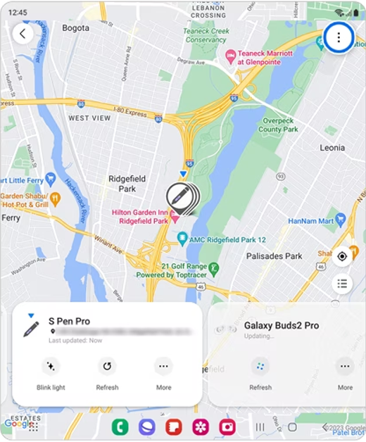 Step 2: Tap on Find and hit the ellipses at the top right corner of the screen.
