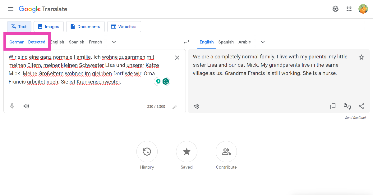 Step 3: Paste the text into the box on the left. Top 4 Easy Ways to Identify the Language of any Text