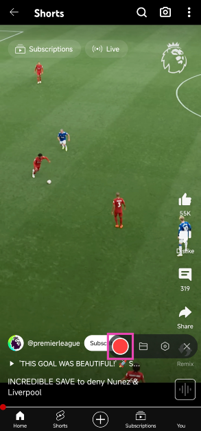 Step 3: Hit the record button and play the video. Top 5 Ways to Download YouTube Shorts on Android (2024)